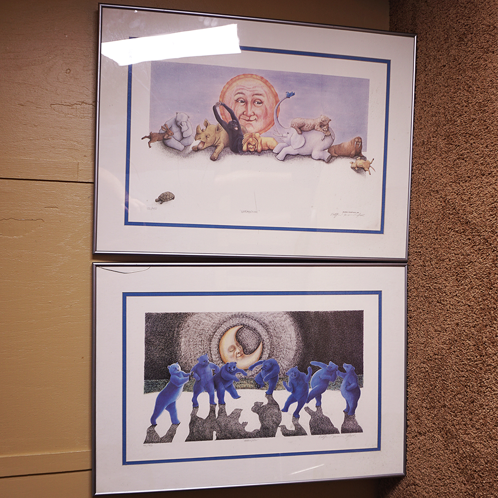 Kathryn Ramseur Glick Signed Limited Edition Offset Lithograph Pair