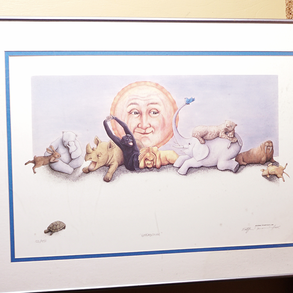 Kathryn Ramseur Glick Signed Limited Edition Offset Lithograph Pair