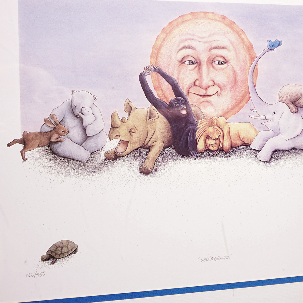 Kathryn Ramseur Glick Signed Limited Edition Offset Lithograph Pair