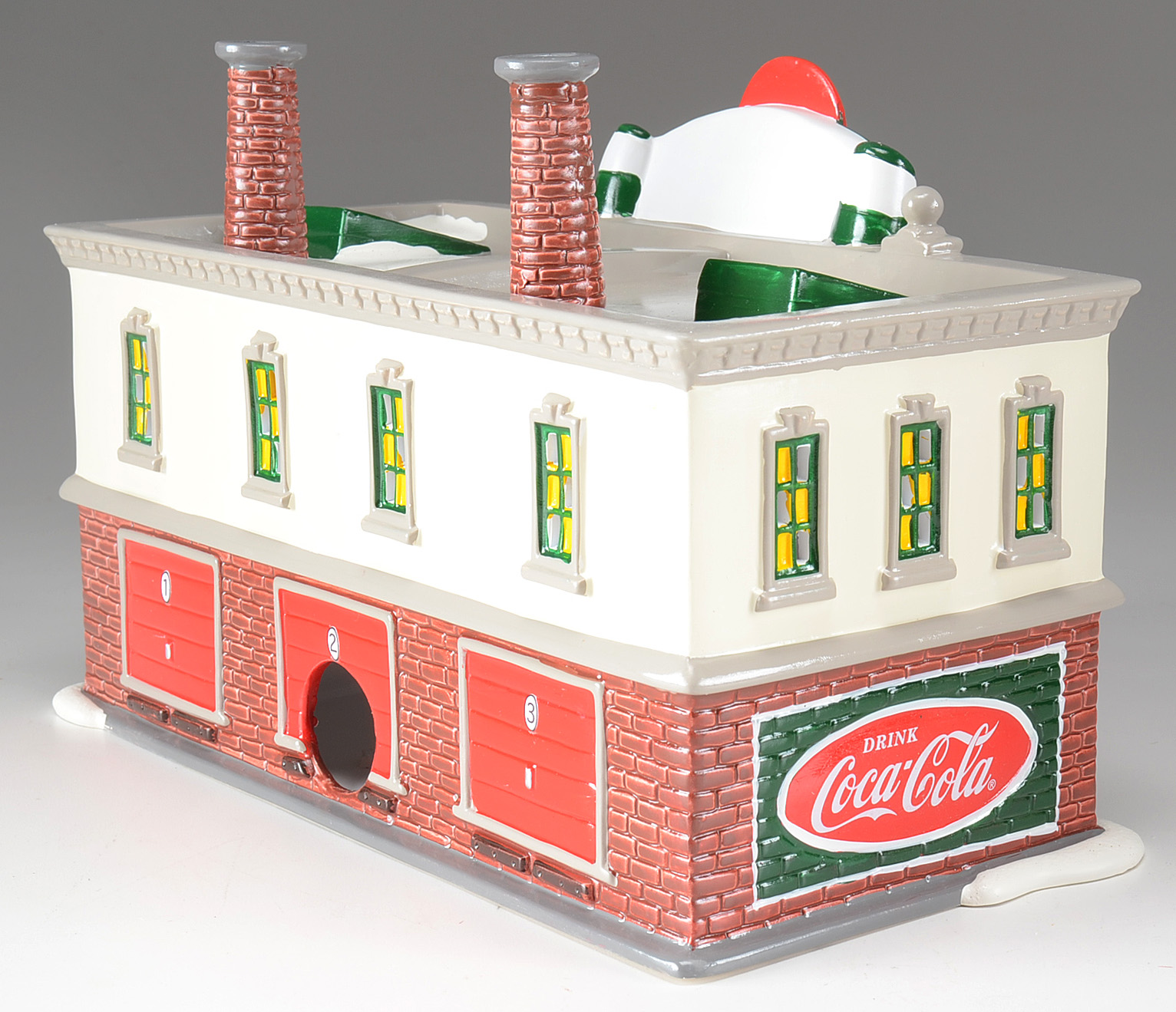 Department 56 "Coca-Cola" Holiday Snow Village Accessories
