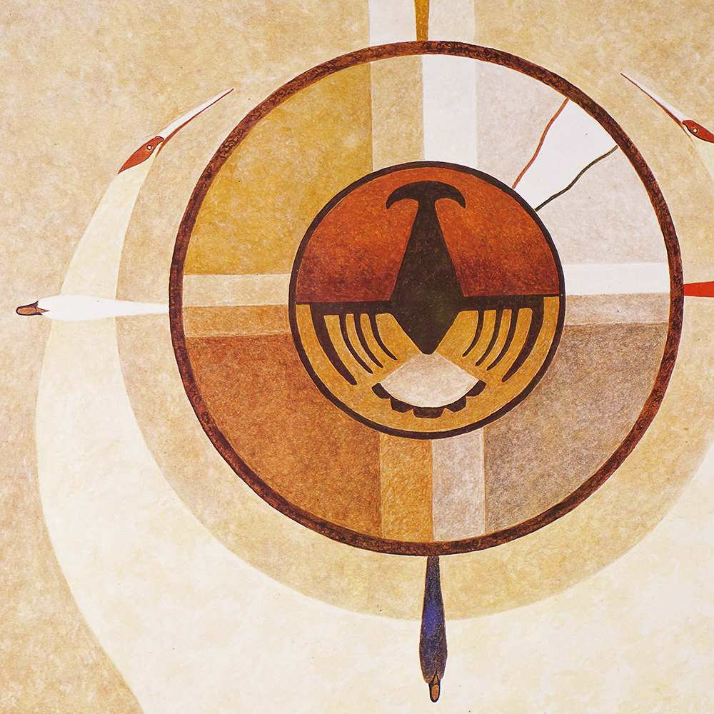 Native American Style Print Pair