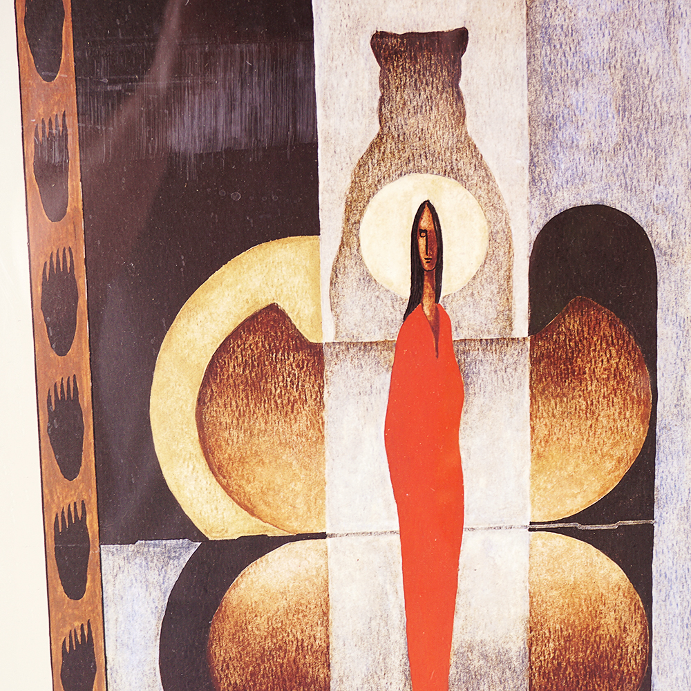 Native American Style Print Pair