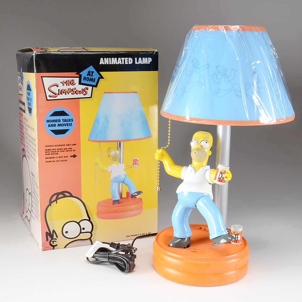Homer Simpson Animated Lamp