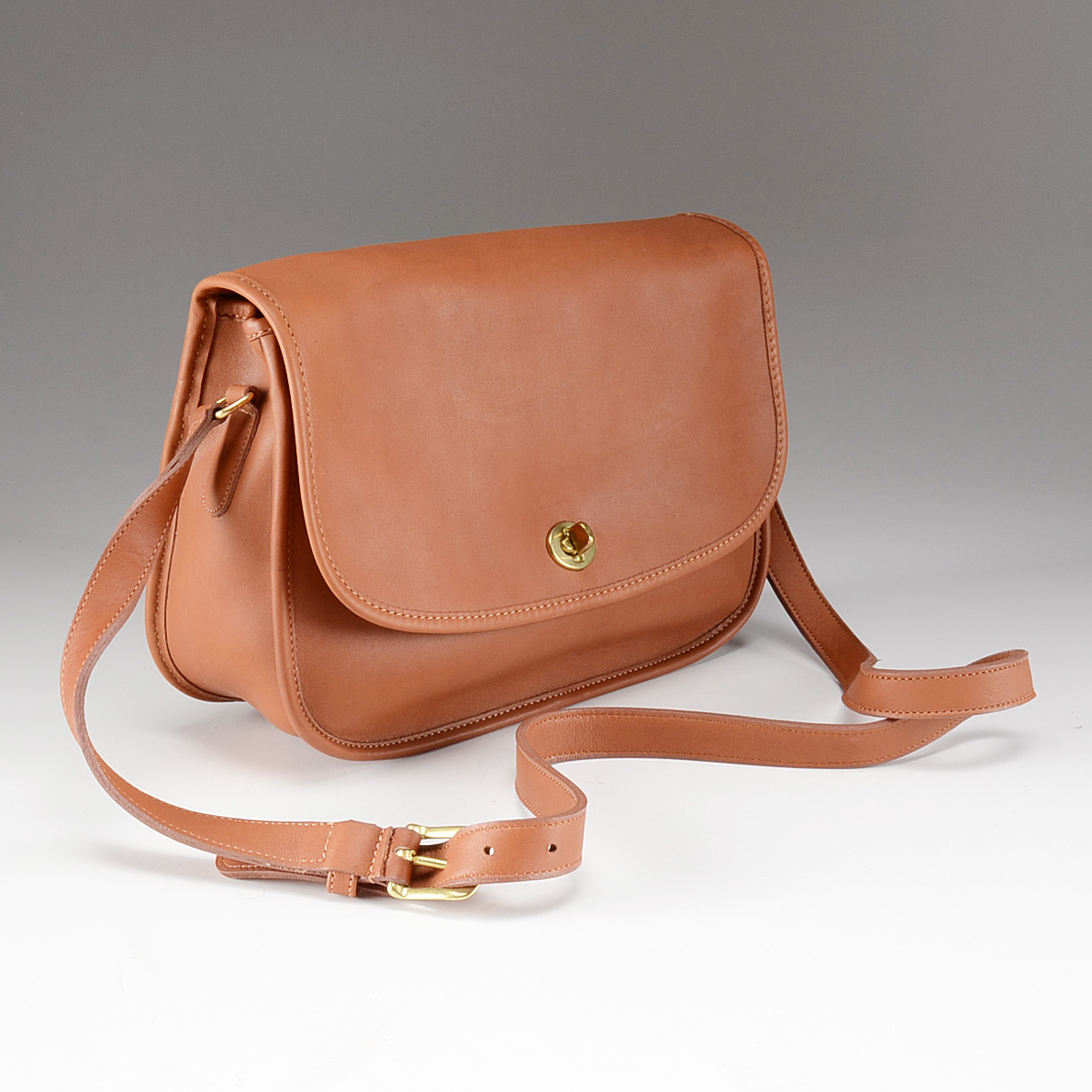 Vintage Coach Leather Handbag