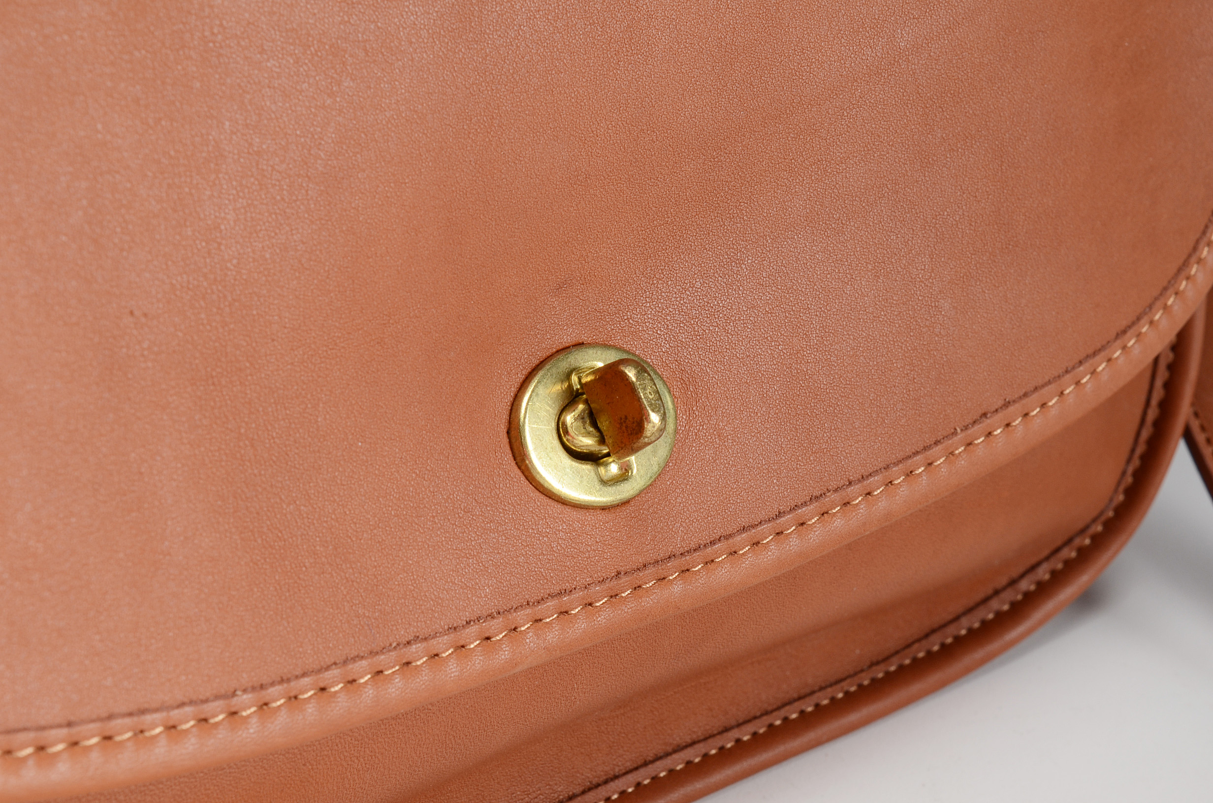 Vintage Coach Leather Handbag