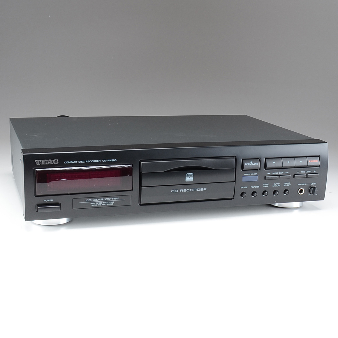 TEAC Compact Disc Recorder Model CD-RW890