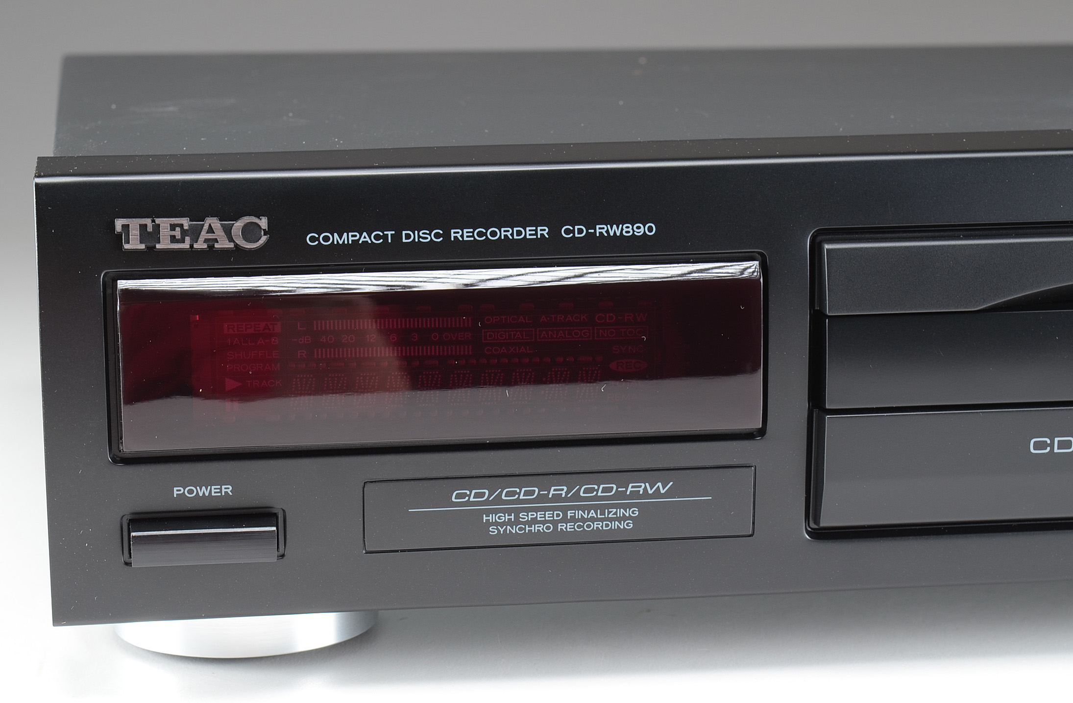 TEAC Compact Disc Recorder Model CD-RW890
