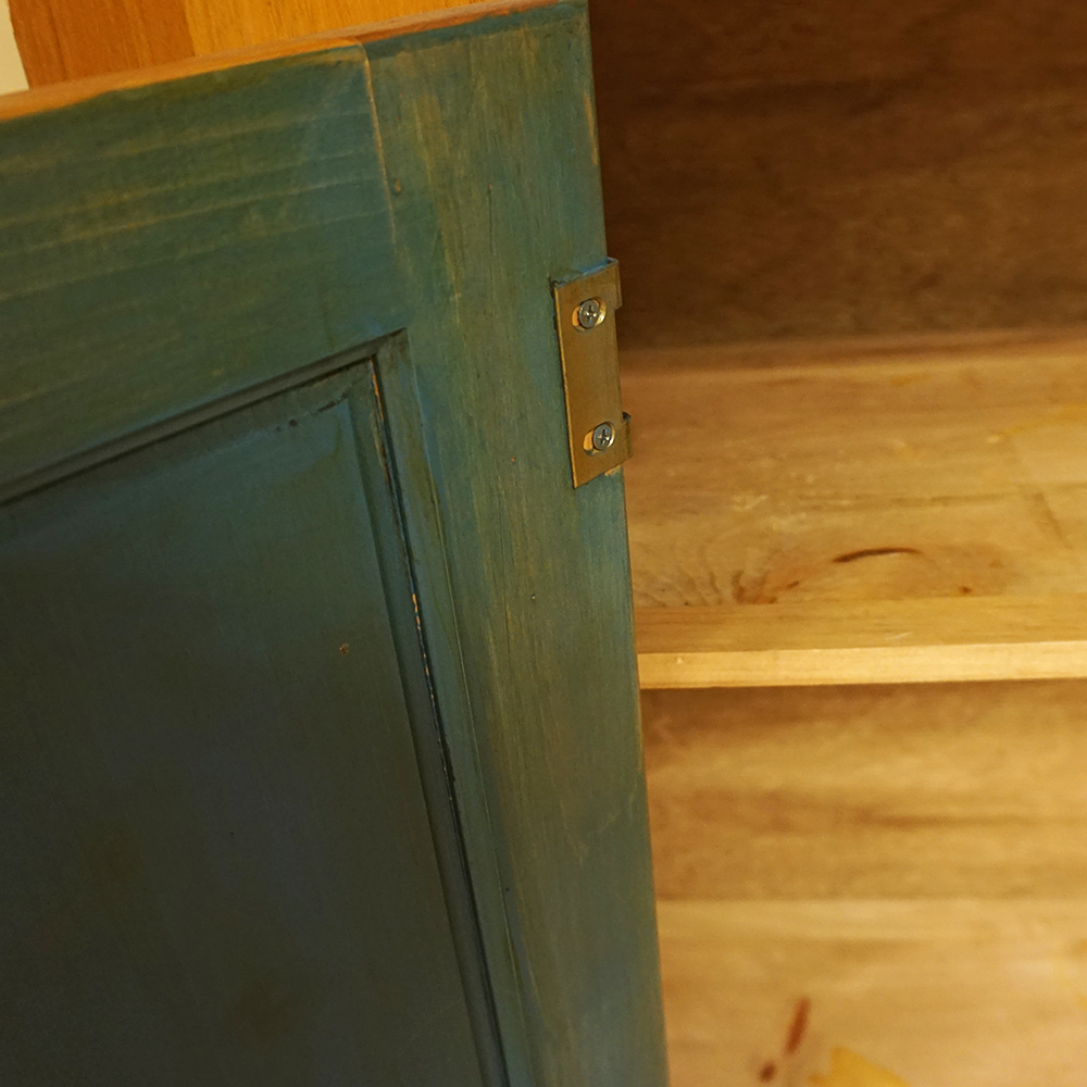 Pine Cabinet with Double Doors