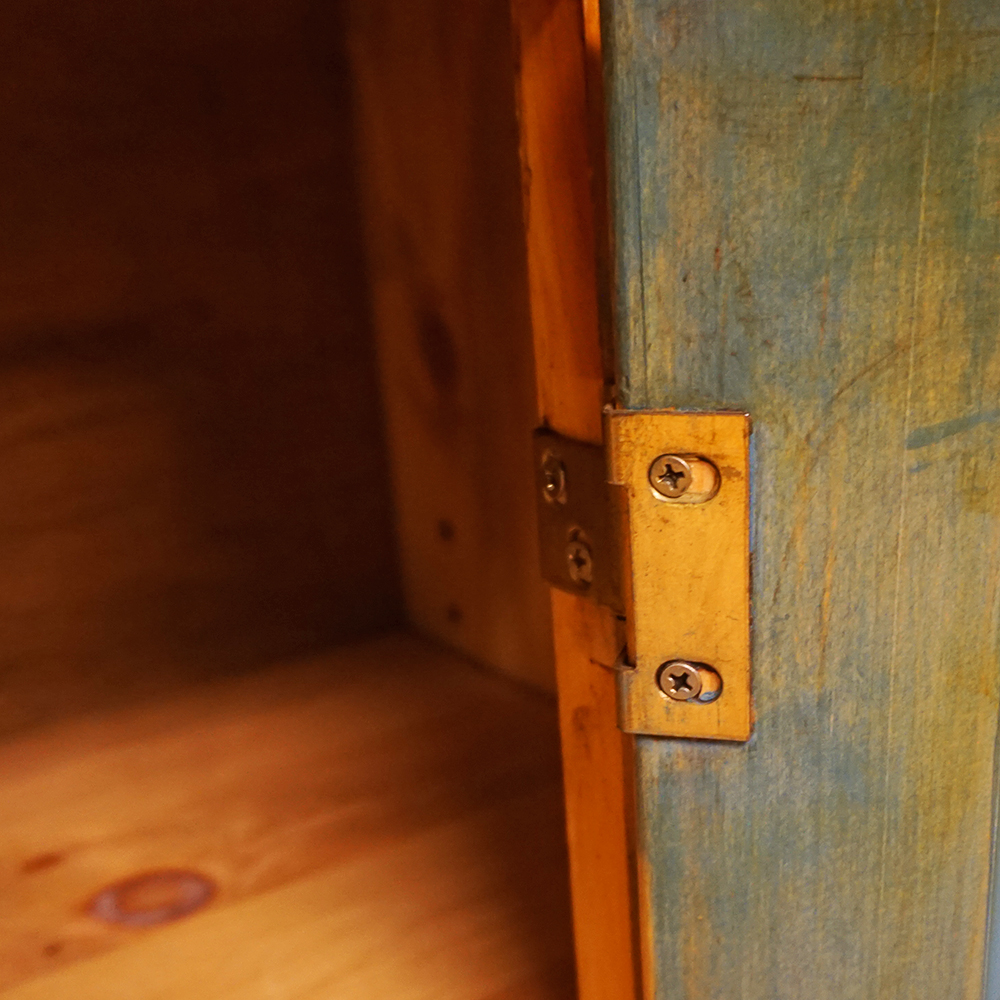 Pine Cabinet with Double Doors