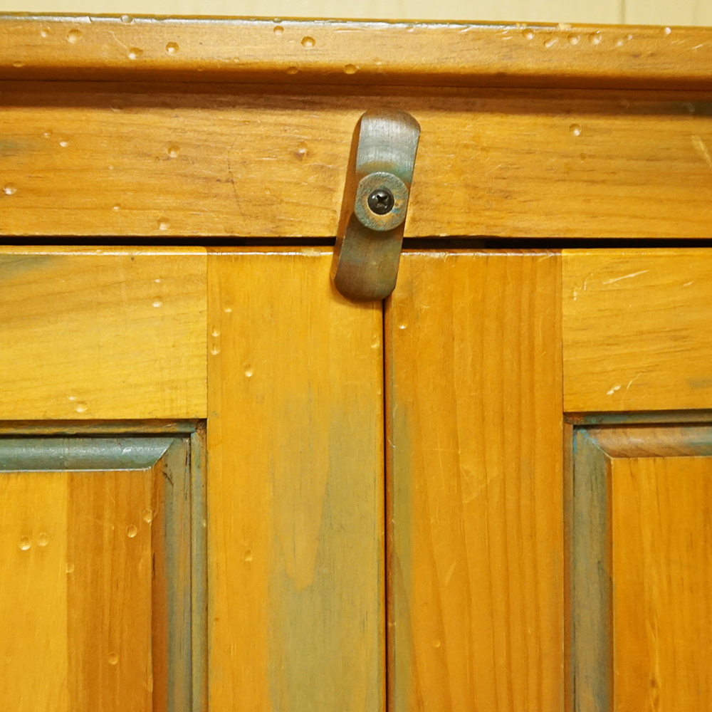 Pine Cabinet with Double Doors