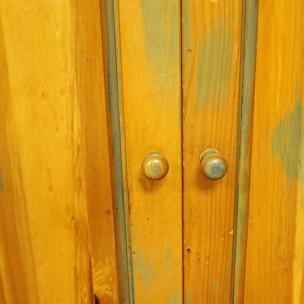 Pine Cabinet with Double Doors