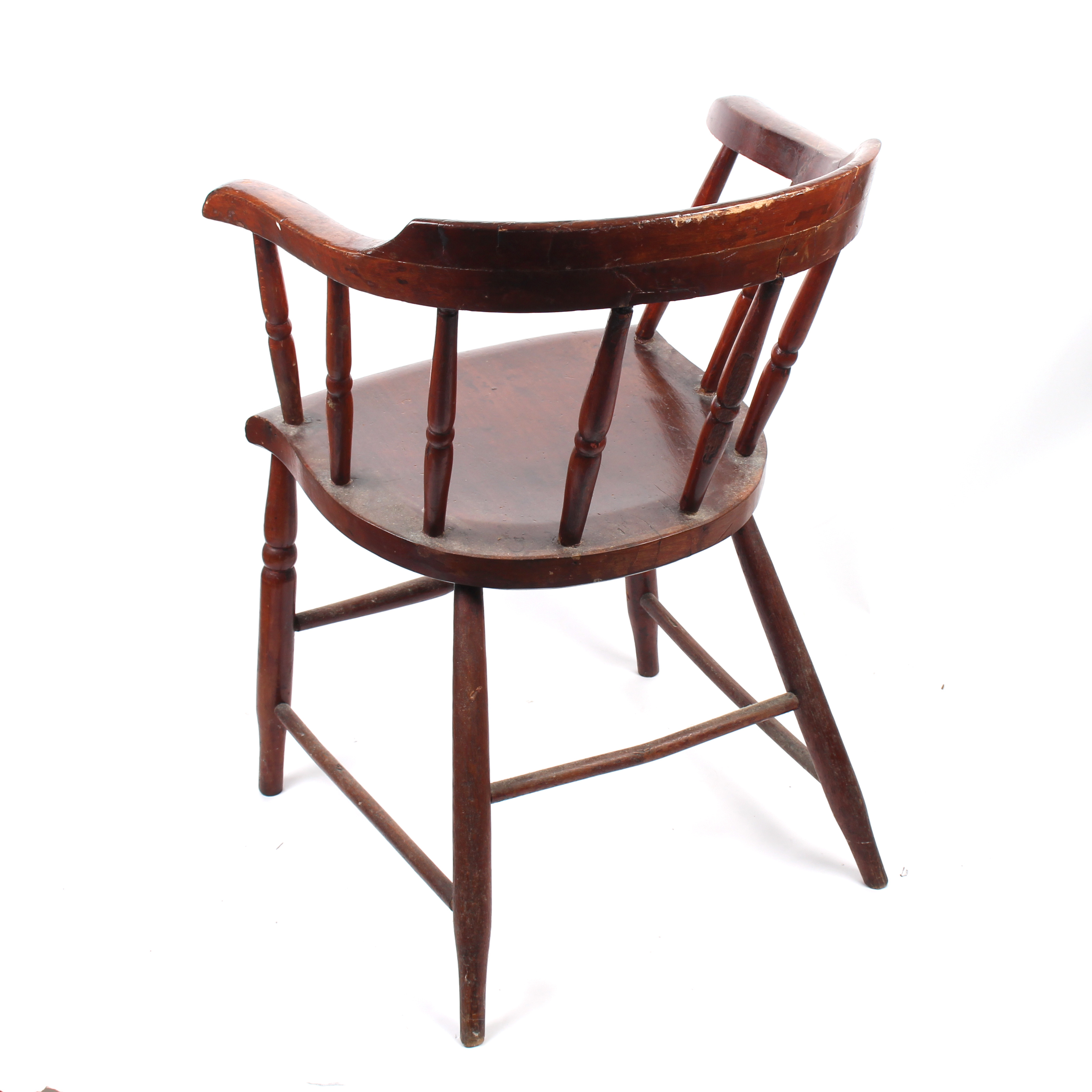 Set of Four Captain's Chairs