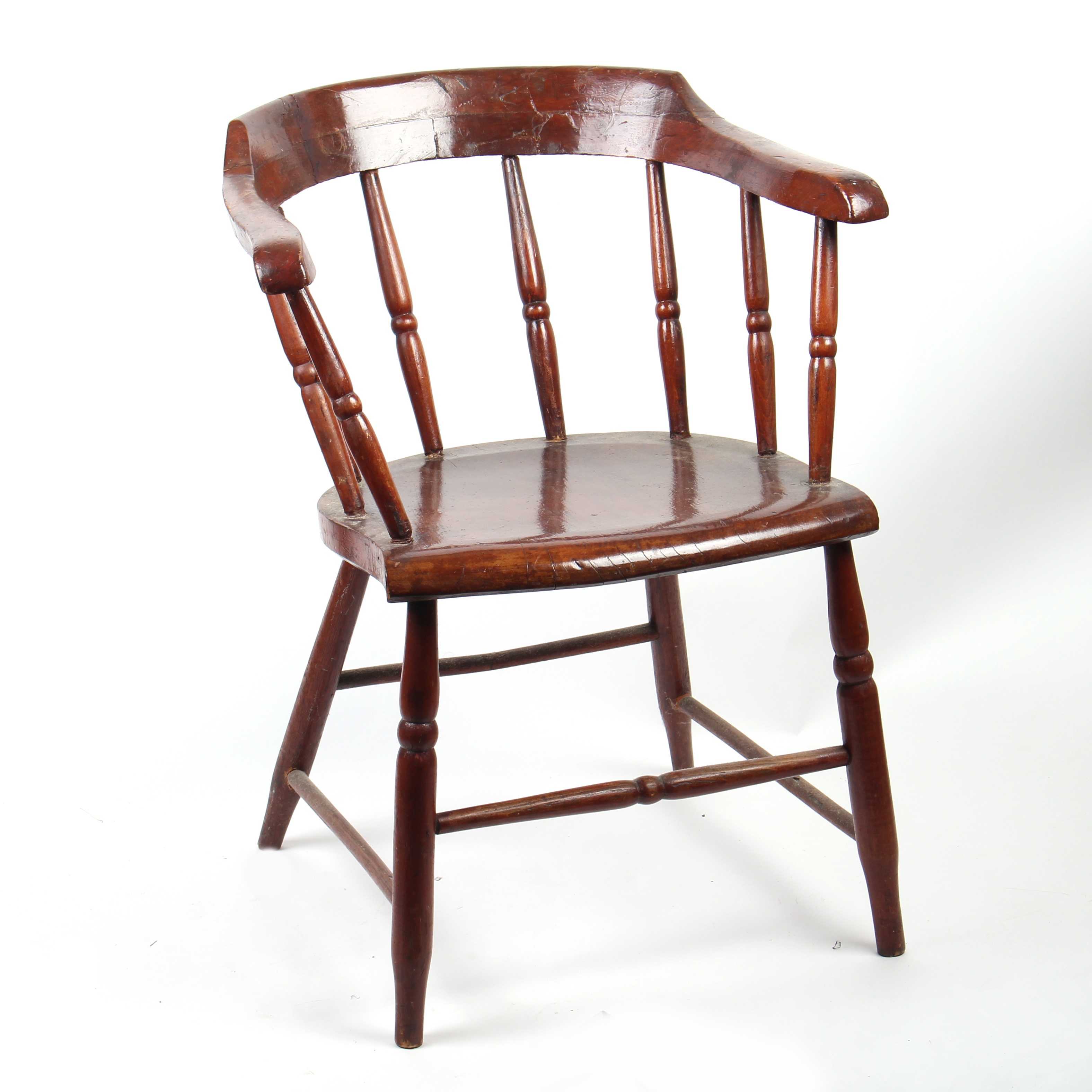 Set of Four Captain's Chairs