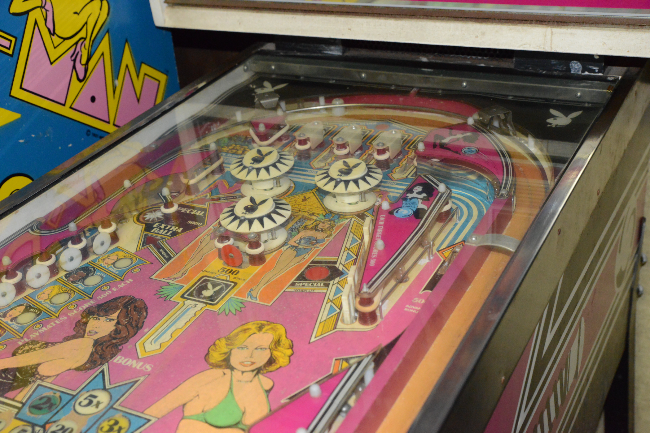 Vintage Playboy Pinball Machine