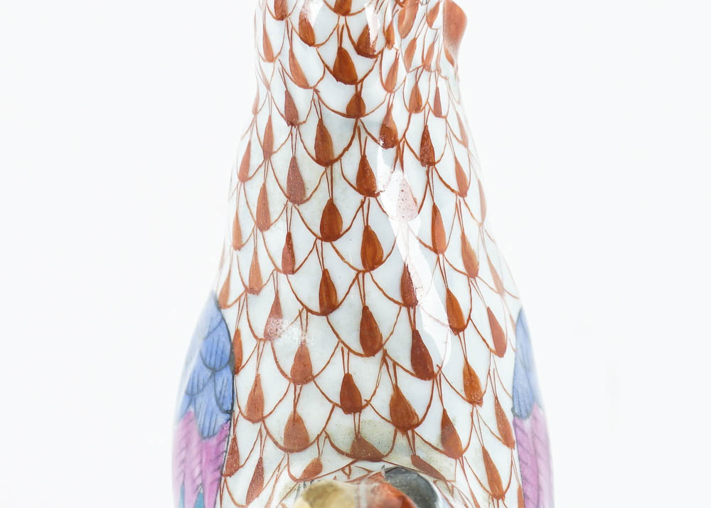 Herend Hungary Porcelain Vieux Herend Red Rooster