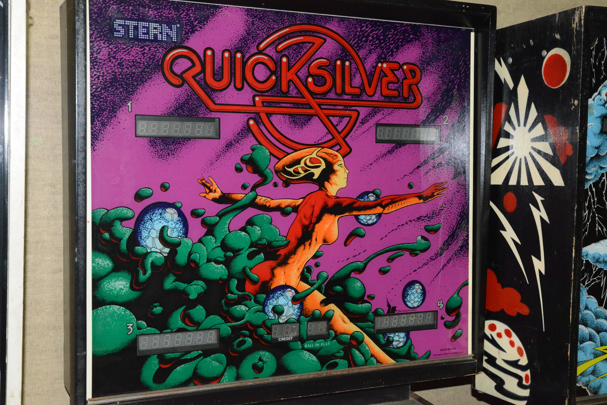 Quick Silver Pinball Machine