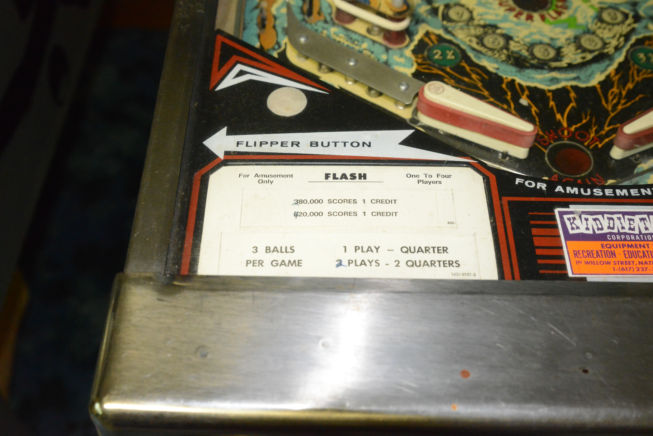 Flash Pinball Machine