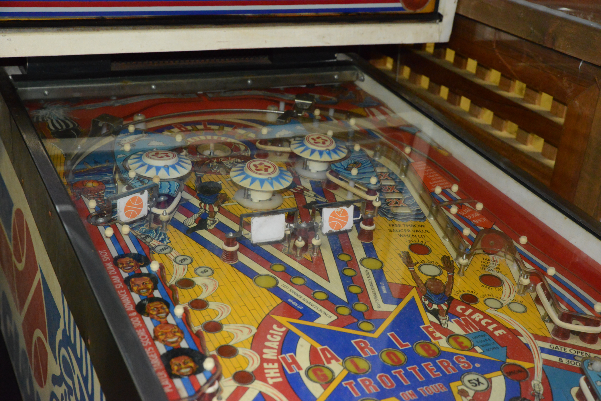 Harlem Globetrotters Pinball Machine