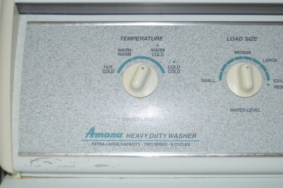 GE Electric Dryer and Amana Washer