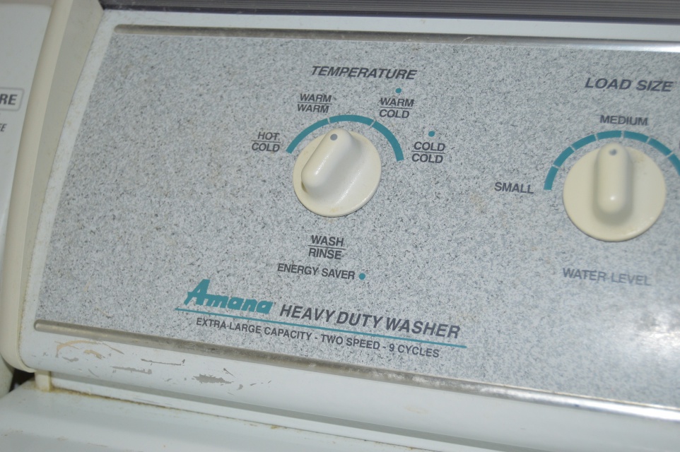GE Electric Dryer and Amana Washer