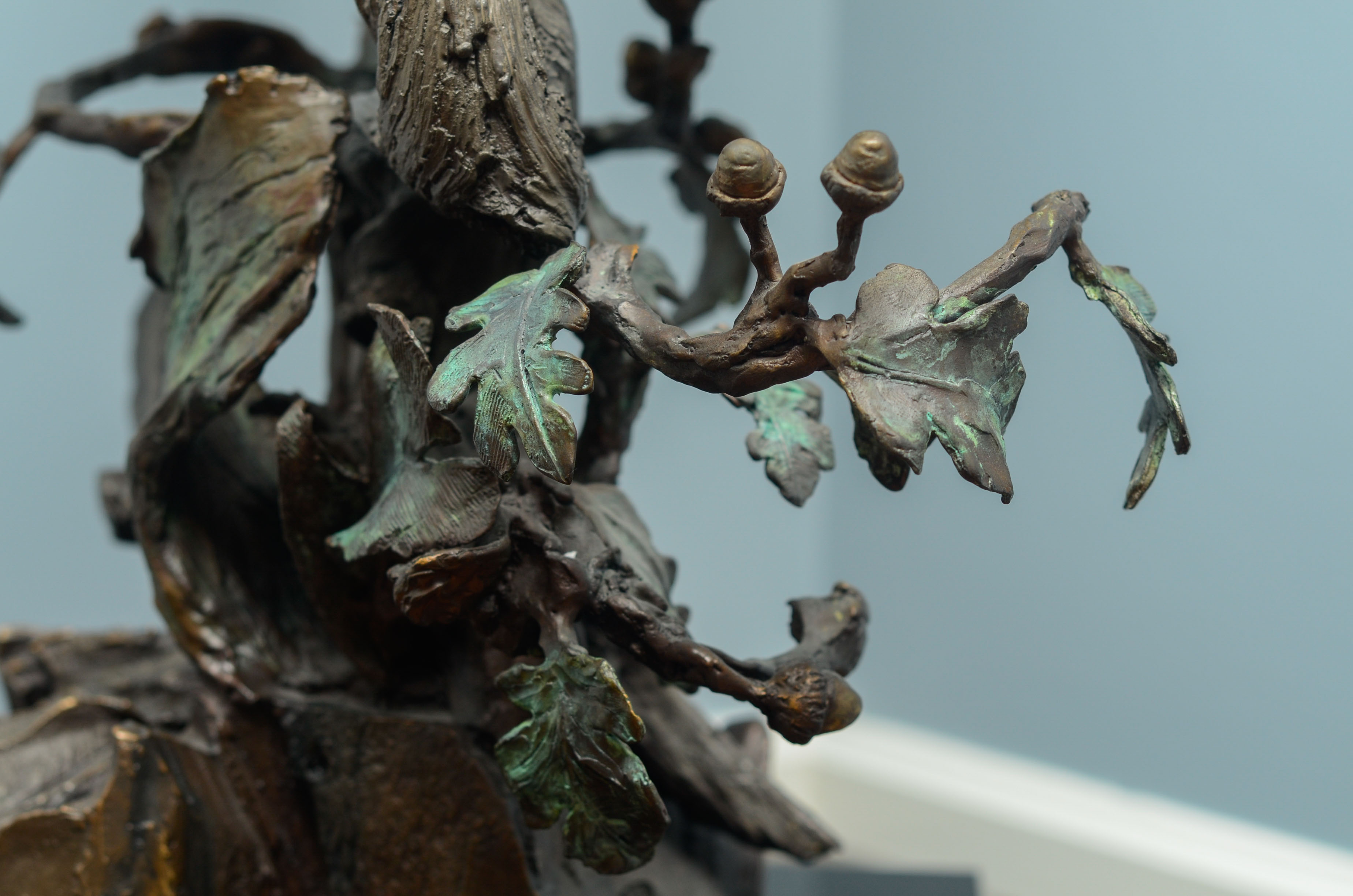 Lorenzo Ghiglieri's "American Bald Eagle" Bronze & Gold Sculpture