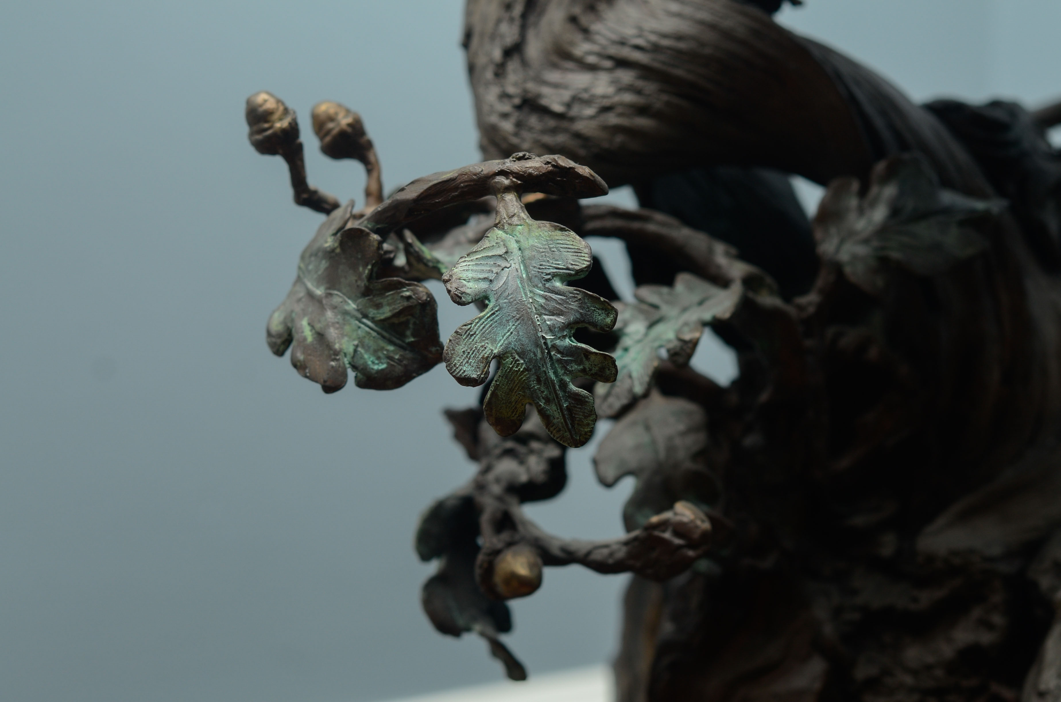 Lorenzo Ghiglieri's "American Bald Eagle" Bronze & Gold Sculpture