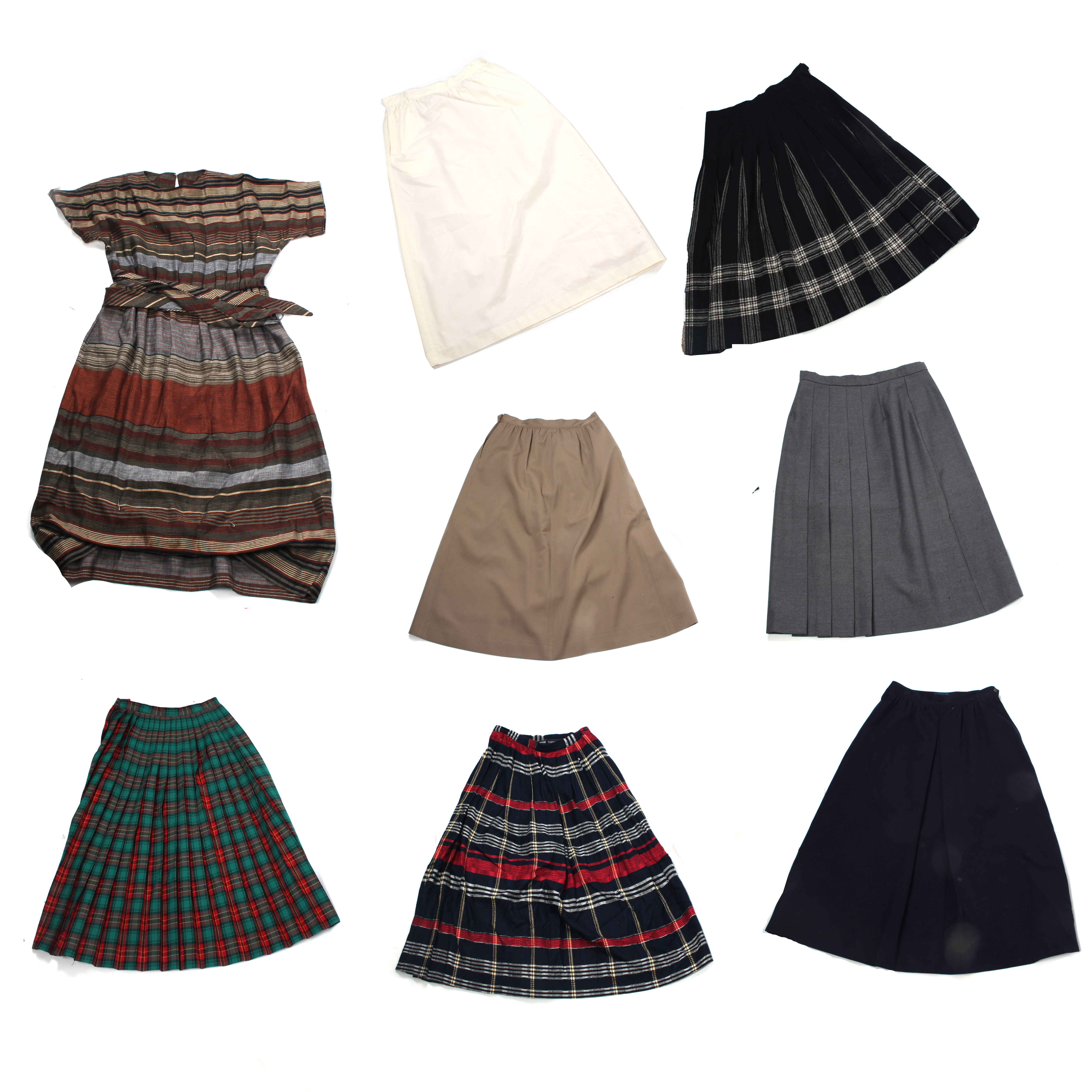 Assortment of Vintage Skirts and Dresses
