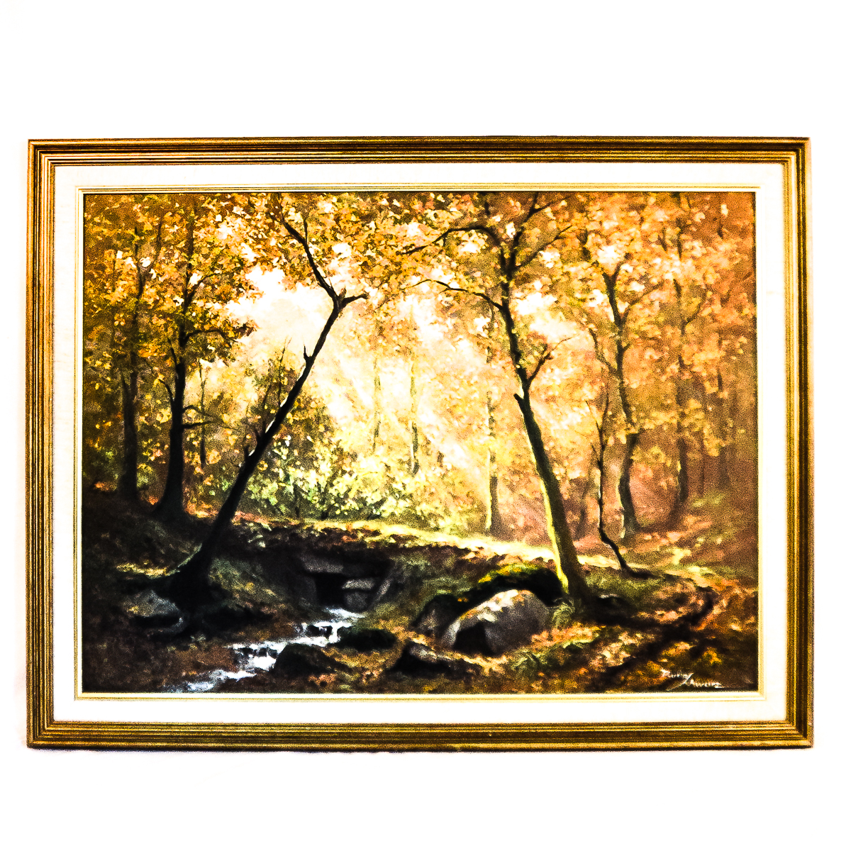 Rudo Schwarz Signed Oil Painting