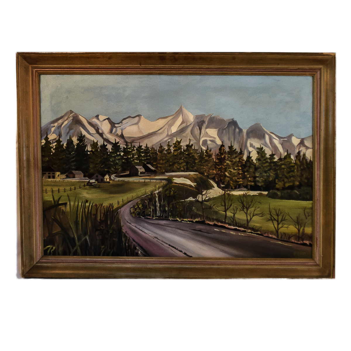 F. Irwin Signed Oil Painting