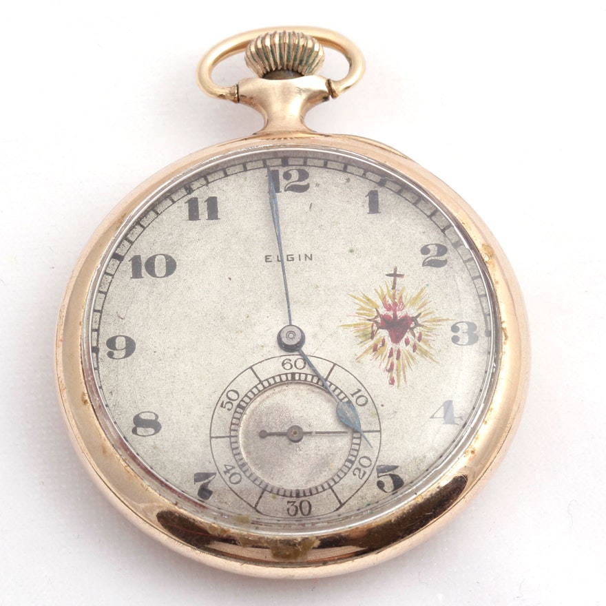 Heavy Vintage Elgin Pocket Watch