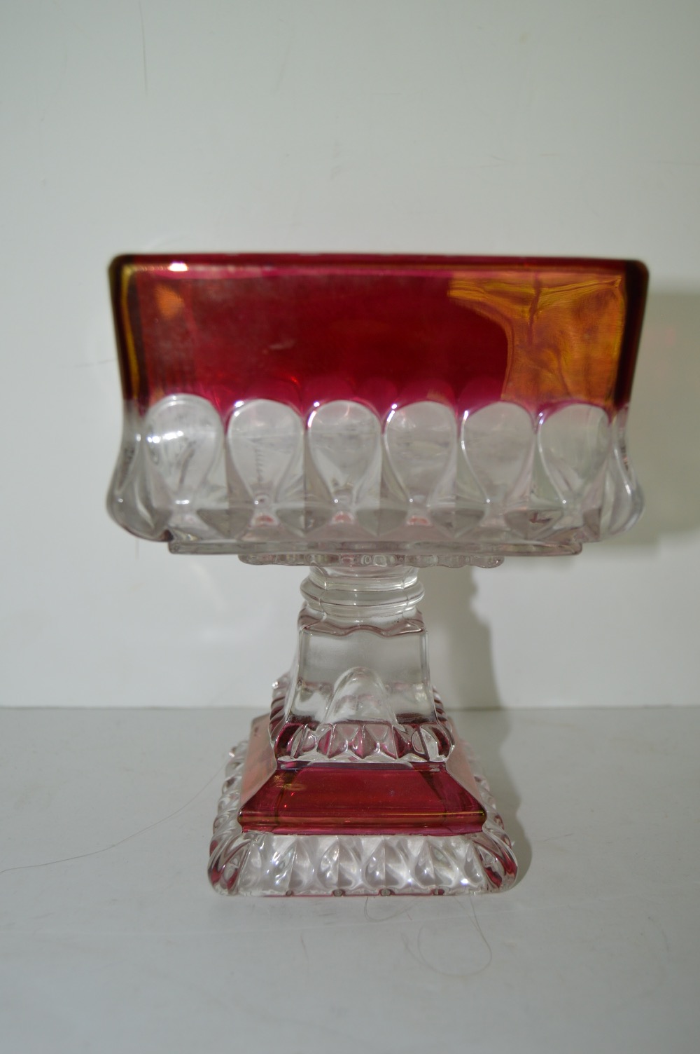 Vintage Westmoreland Handmade/Hand Decorated Wedding Bowl