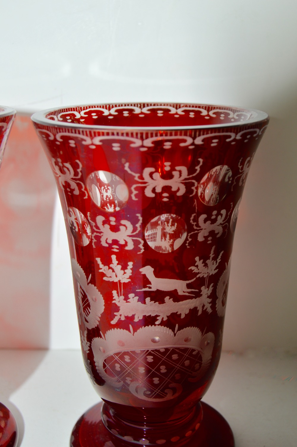 Decorative Red Glass Items