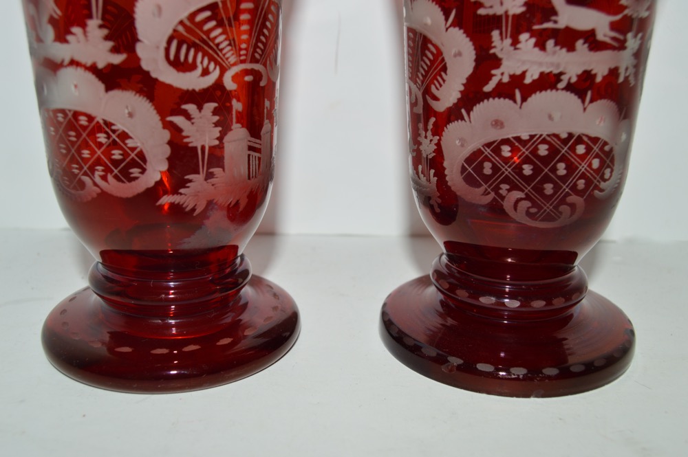 Decorative Red Glass Items