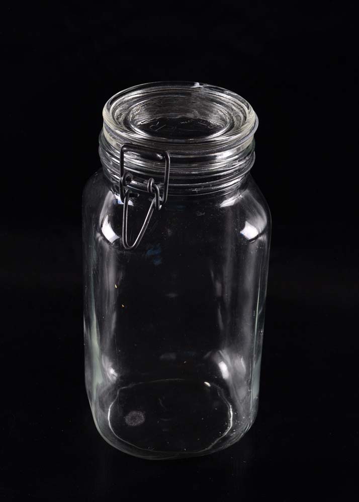 Glass Storage Jars including Ball and Hazel Atlas
