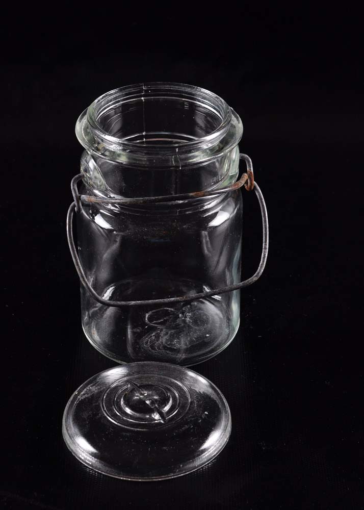 Glass Storage Jars including Ball and Hazel Atlas