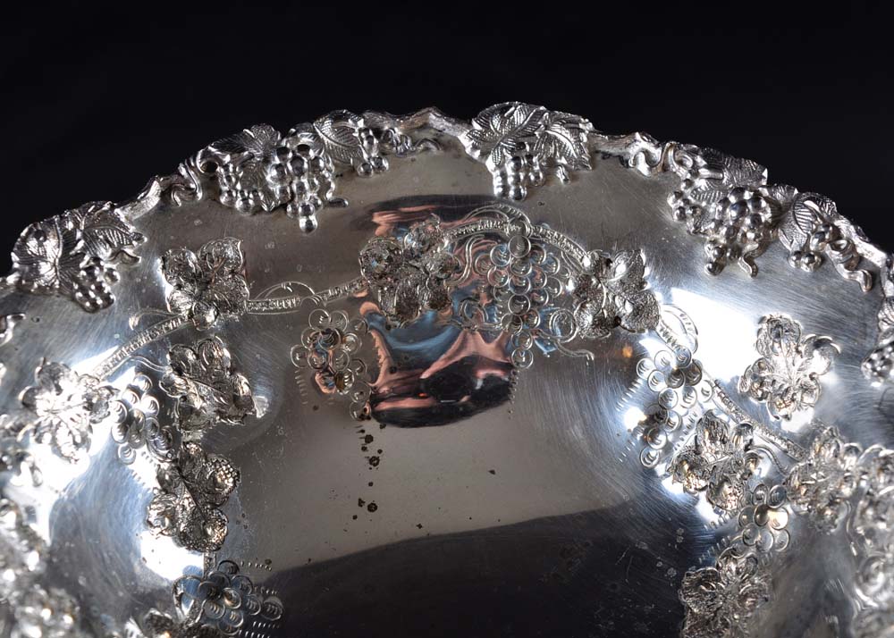 Pair of Barbour Silver Plate Compotes