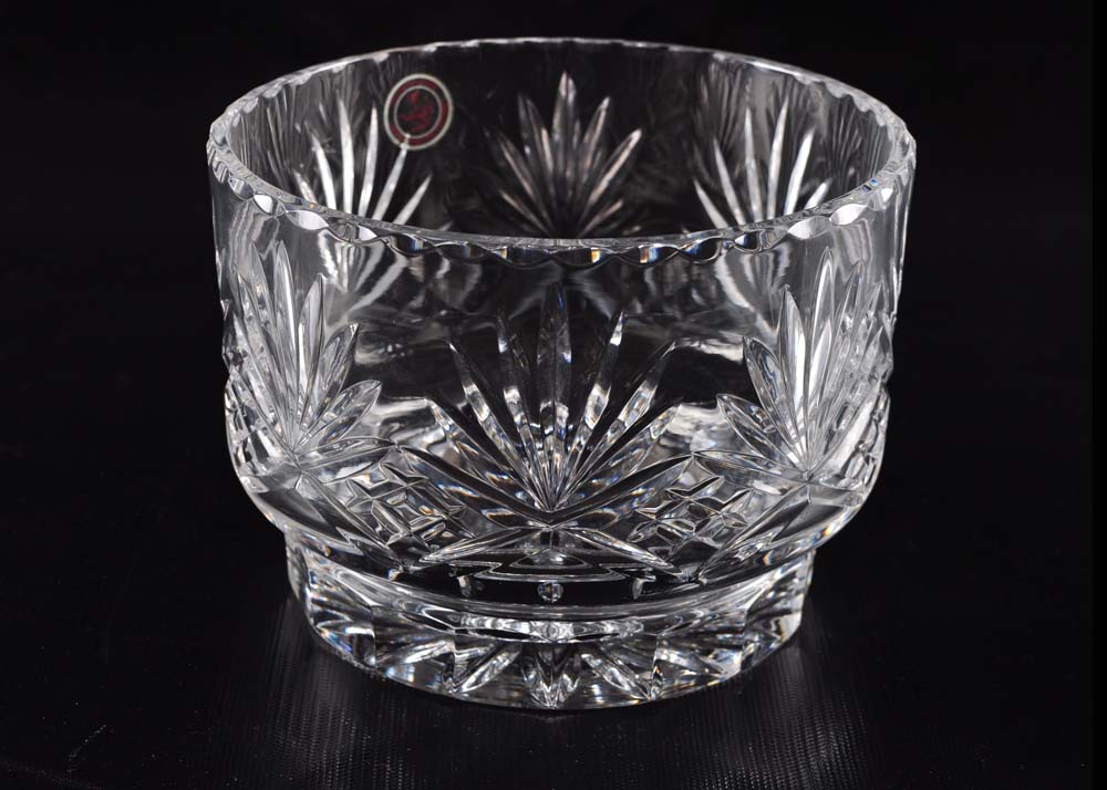 Crystal Bowl and Decanter