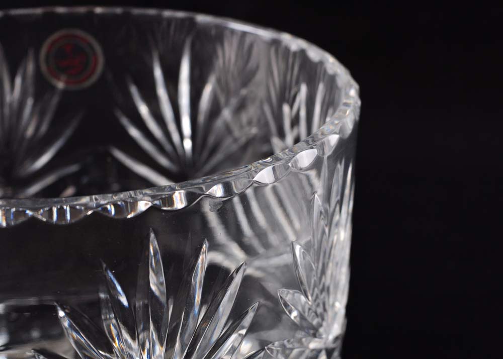 Crystal Bowl and Decanter