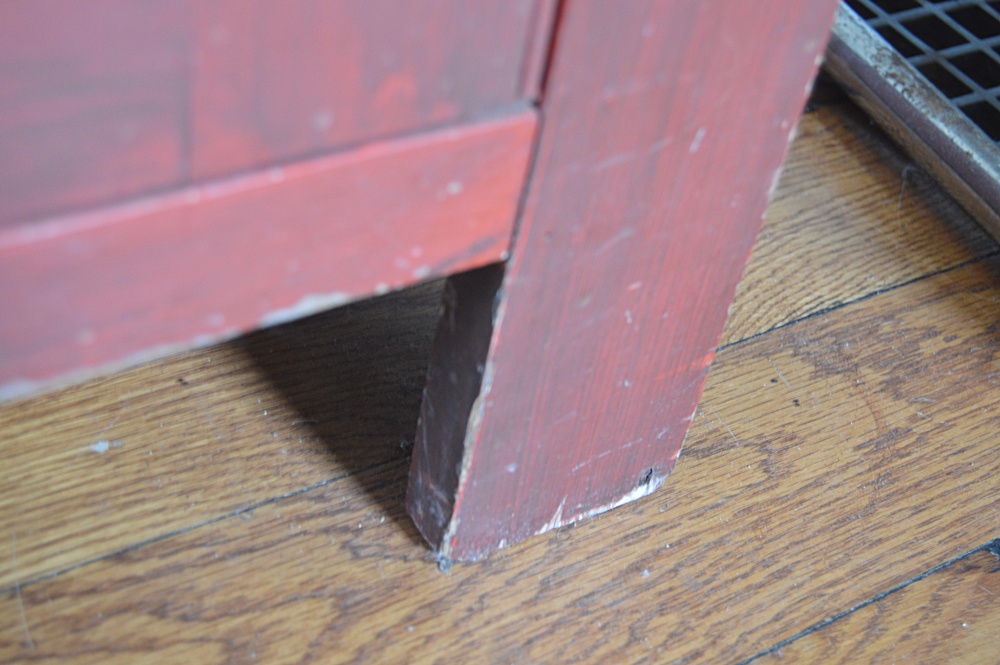 Mid 1800s Pie Safe in Red Paint