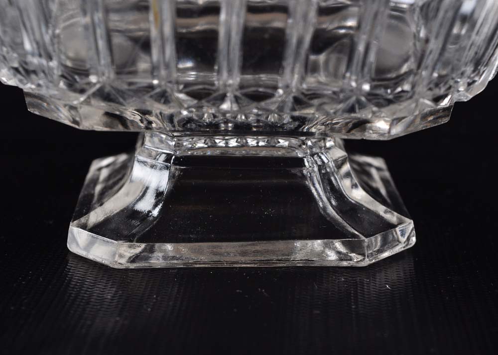 Pseudo Ivory Hors d' oeuvre Forks in Footed Compote