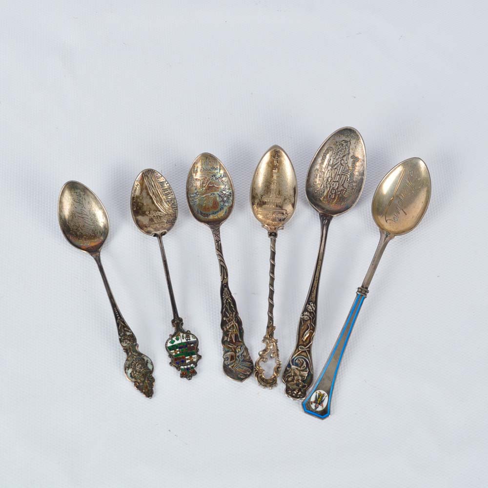 Sterling Silver Collectible Spoons