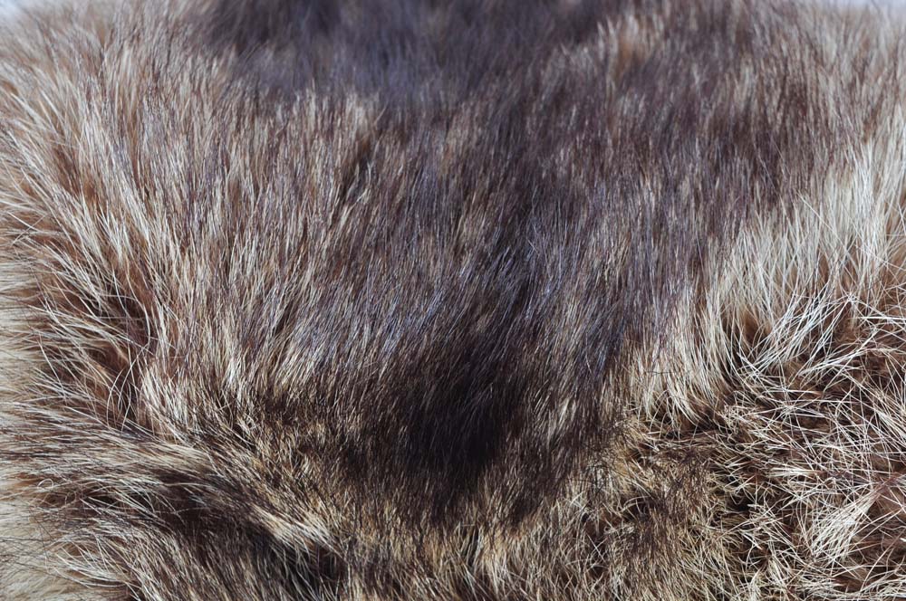 Raccoon Fur Muff
