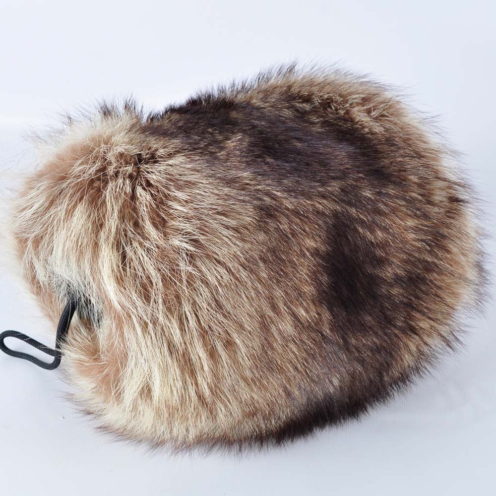 Raccoon Fur Muff