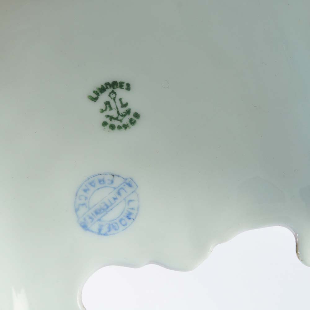 Vintage Double Inkwell and Stamp Holder