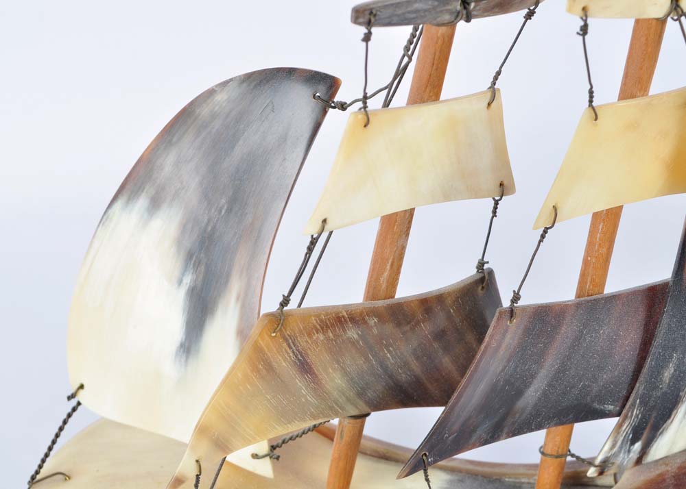 Cowhorn Clipper Ship