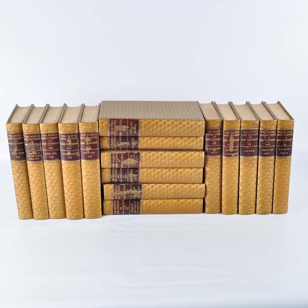 1904 "Novels and Stories of Ivan Turgenieff" Set