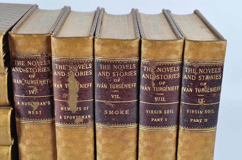 1904 "Novels and Stories of Ivan Turgenieff" Set