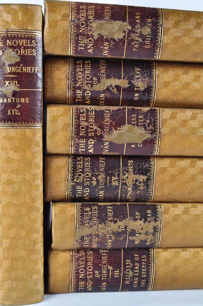 1904 "Novels and Stories of Ivan Turgenieff" Set