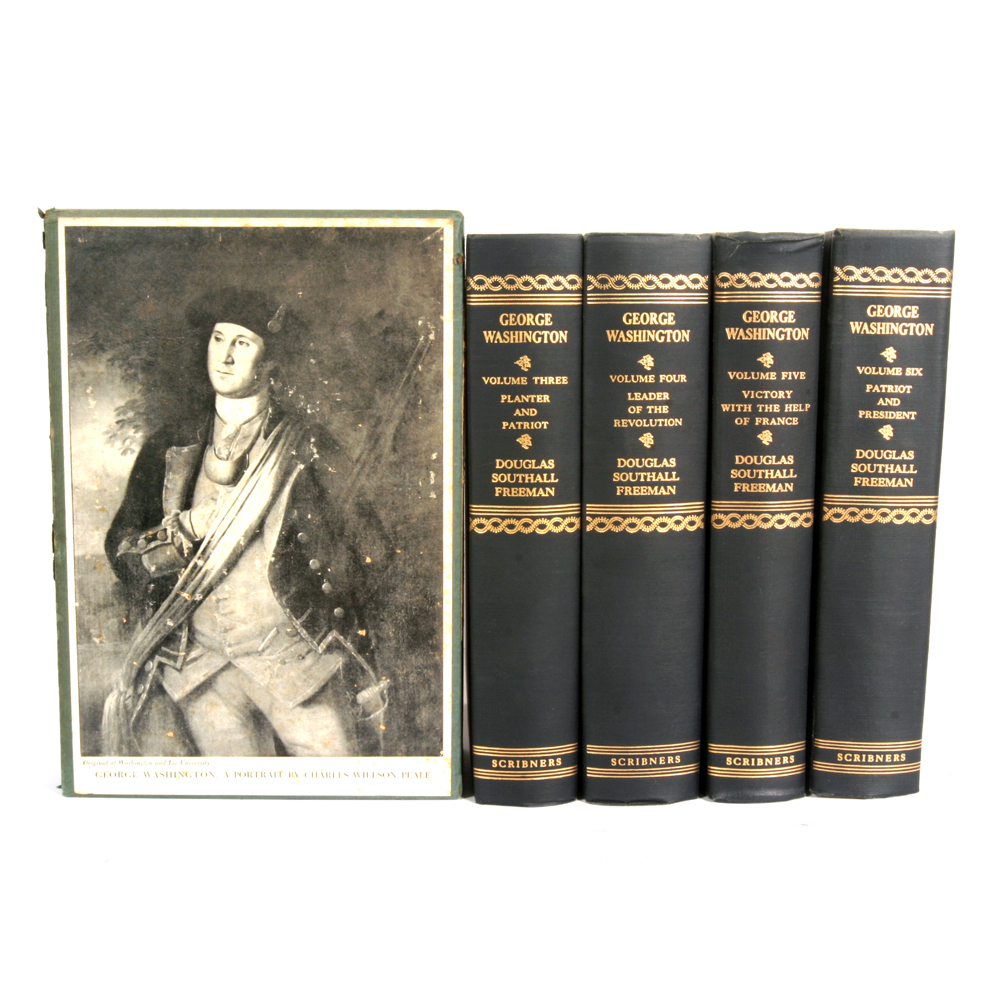 1948 First Edition "George Washington: A Biography" by Douglas Southall Freeman