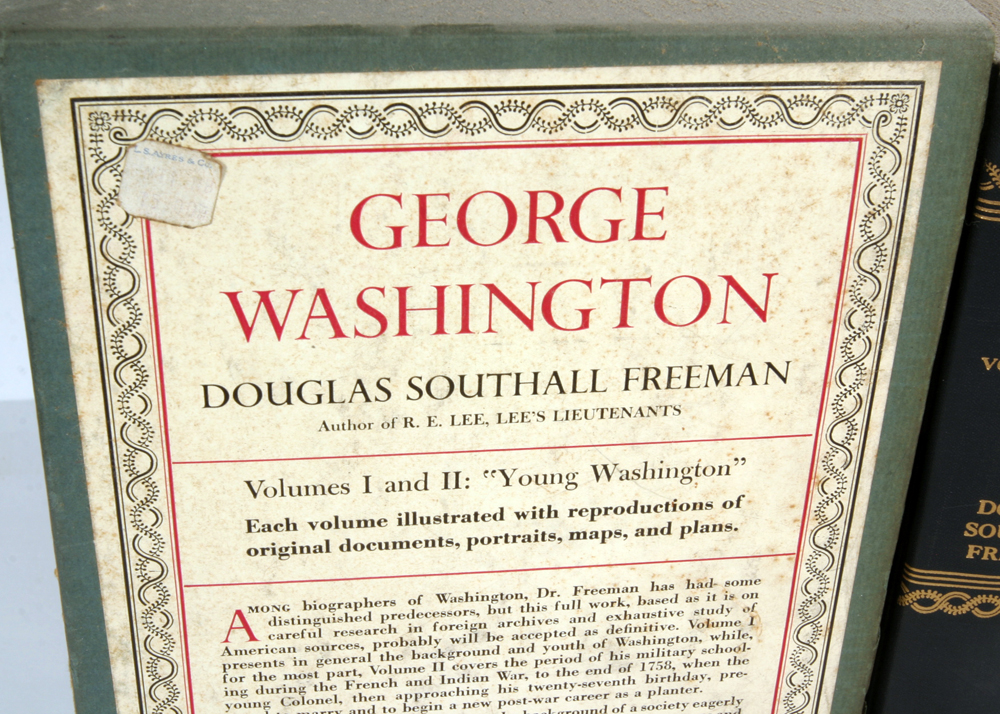 1948 First Edition "George Washington: A Biography" by Douglas Southall Freeman